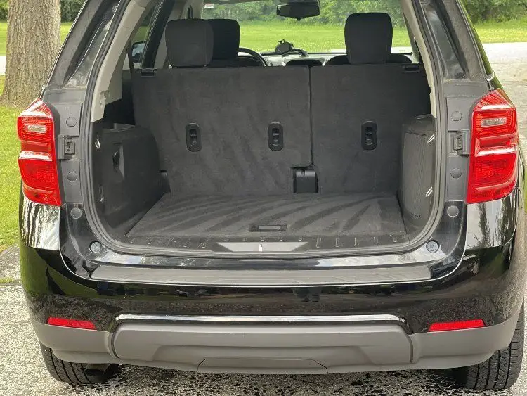 An Equinox vehicle's interior, meticulously detailed by On Demand Detailing, showcases a clean and conditioned
